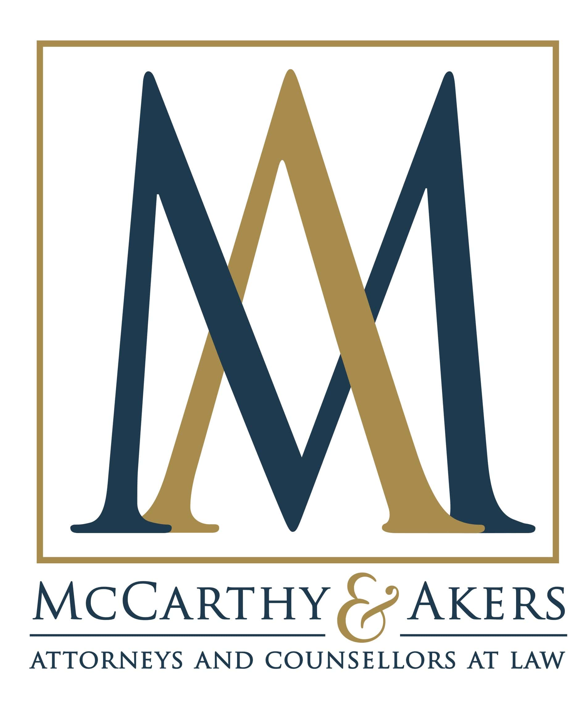 Mccarthy Akers Logo For Glass